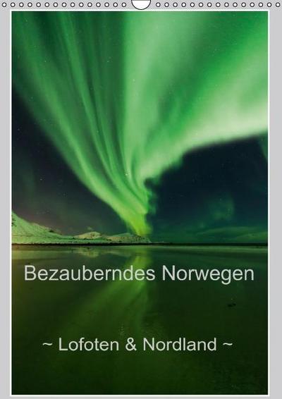 Bezauberndes Norwegen ~ Lofoten & Nordland ~ (Wandkalender immerwährend DIN A3 hoch)