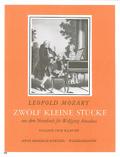 12 kleine Stücke aus dem Notenbuch für Wolfgang Amadeus für Violine und Klavier