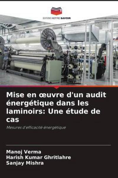 Mise en ¿uvre d’un audit énergétique dans les laminoirs: Une étude de cas