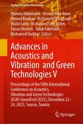 Advances in Acoustics and Vibration and Green Technologies V