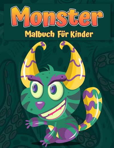 Press, O: Monster Malbuch für Kinder