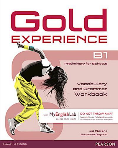 Gold Experience B1 MyEnglishLab & Workbook Benelux Pack, m. 1 Beilage, m. 1 Online-Zugang