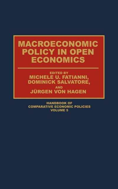 Macroeconomic Policy in Open Economies