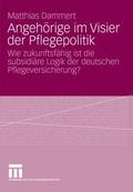 Angehörige im Visier der Pflegepolitik