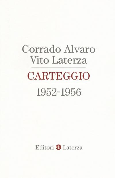 Carteggio 1952-1956