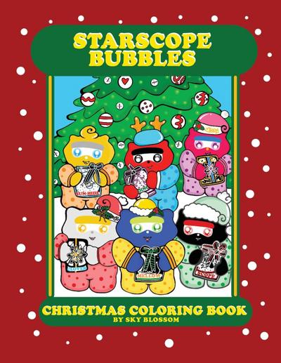 Starscope Bubbles-Christmas Coloring Book