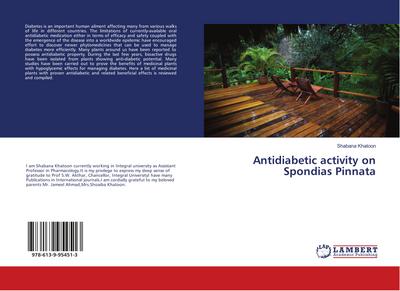 Antidiabetic activity on Spondias Pinnata