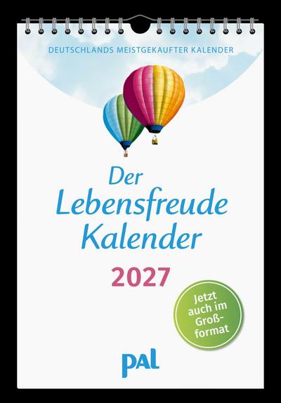 Der Lebensfreude-Kalender 2027 im Großformat