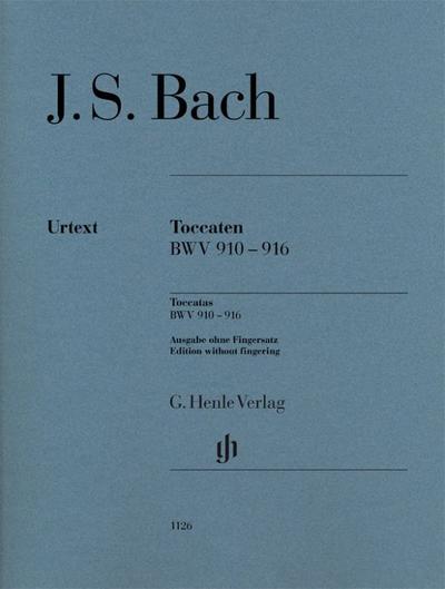 Toccaten BWV 910-916 