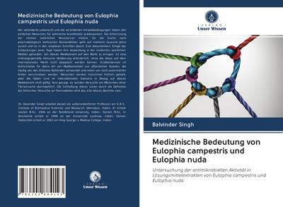 Medizinische Bedeutung von Eulophia campestris und Eulophia nuda