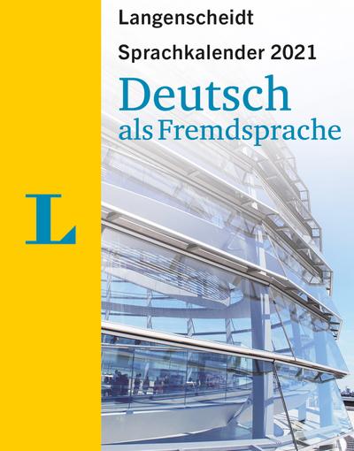Langenscheidt Sprachkalender Deutsch als Fremdsprache 2021