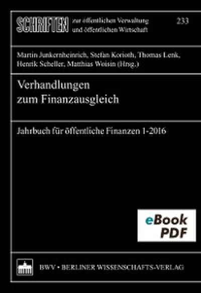 Verhandlungen zum Finanzausgleich