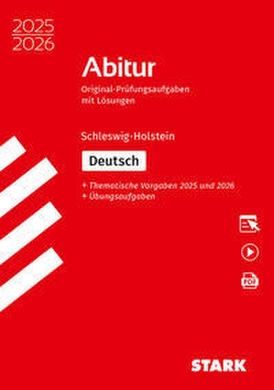 STARK Deutsch - Abitur 2025/2026 Schleswig-Holstein - Prüfungsvorbereitung