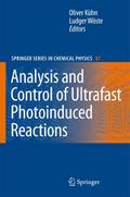 Analysis and Control of Ultrafast Photoinduced Reactions