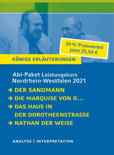 Abitur-Paket Nordrhein-Westfalen 2021. Deutsch Leistungskurs - Königs Erläuterungen
