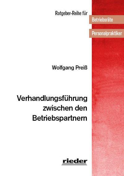 Verhandlungsführung zwischen den Betriebspartnern