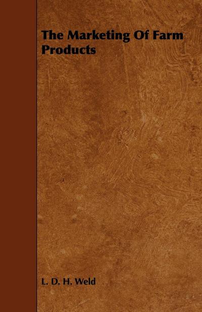 The Marketing Of Farm Products