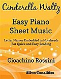 Cinderella Waltz Easy Piano Sheet Music