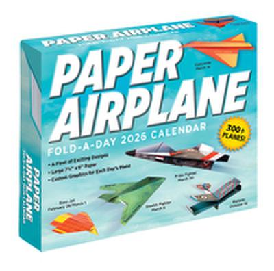 Paper Airplane Fold-a-Day - Papierflieger-Faltvorlage für jeden Tag 2026