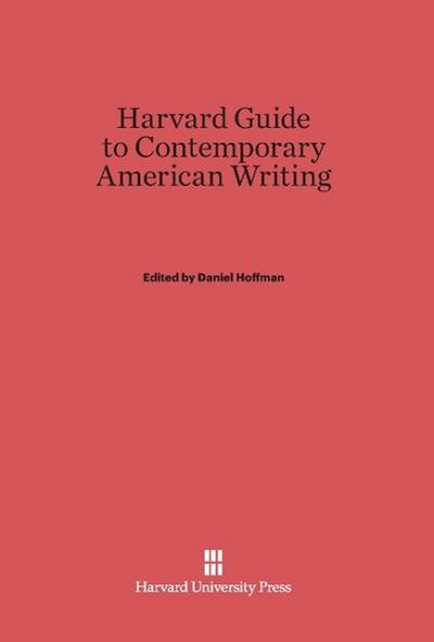Harvard Guide to Contemporary American Writing