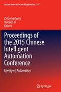 Proceedings of the 2015 Chinese Intelligent Automa
