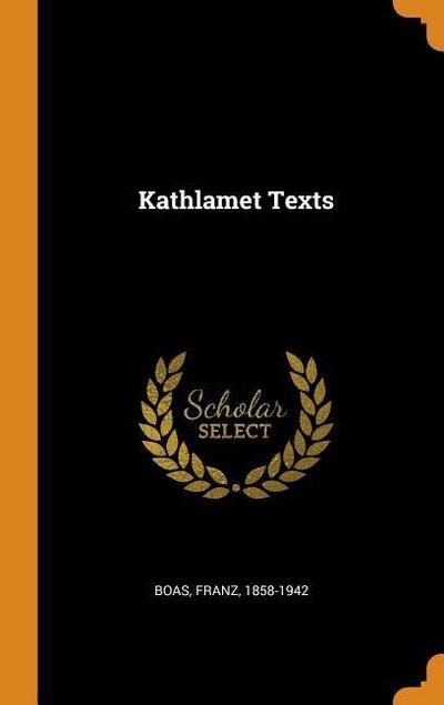 Kathlamet Texts