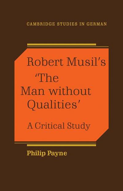 Robert Musil’s ’The Man Without Qualities’