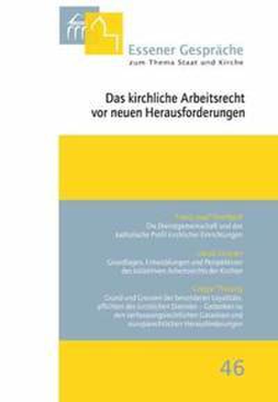 Essener Gespräche zum Thema Staat und Kirche 46