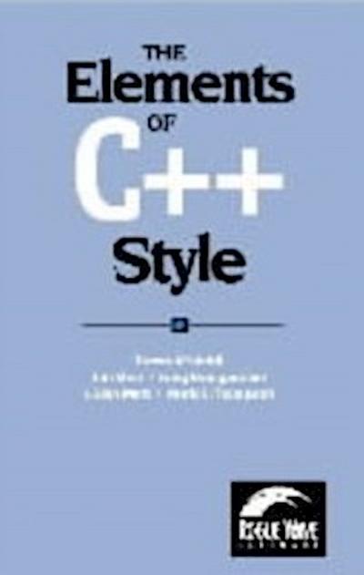 Elements of C++ Style