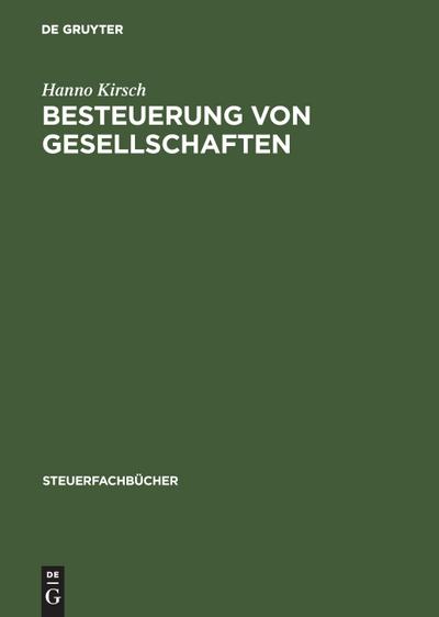 Besteuerung von Gesellschaften