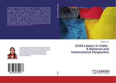 Child Labour in India: A National and International Perspective