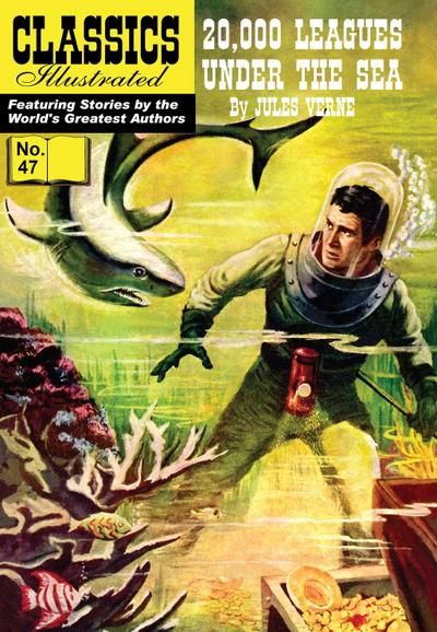 20,000 Leagues Under the Sea (with panel zoom)    - Classics Illustrated