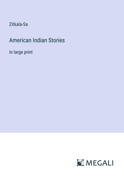 American Indian Stories