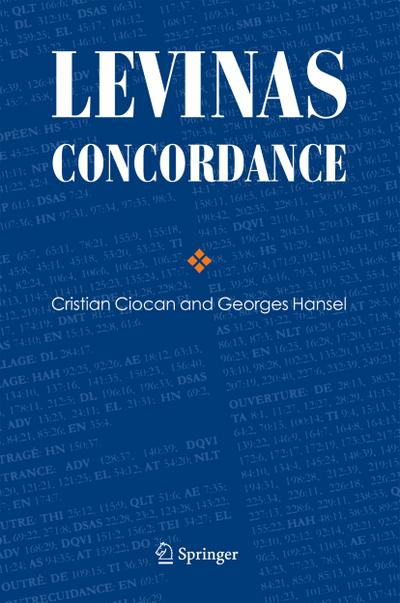 Levinas Concordance