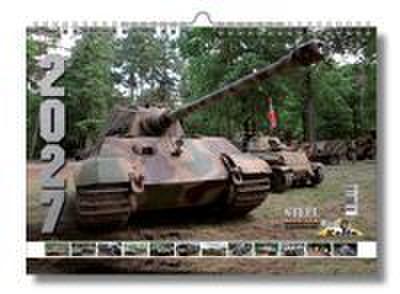 STEELMASTER 2027 - Panzer- und Militärfahrzeuge - A3-Wandkalender - Original VDM Heinz Nickel-Kalender [Kalender]