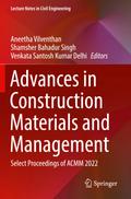Advances in Construction Materials and Management