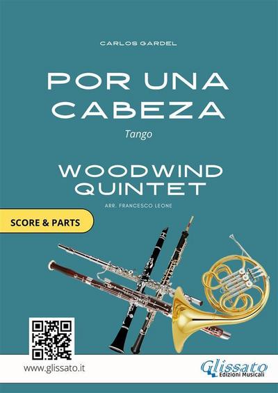 Woodwind Quintet sheet music: Por Una Cabeza (score & parts)