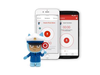 Kreativ-Tonie Polizist [DACH] (hellbraun)