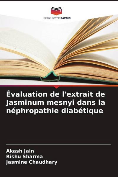 Évaluation de l’extrait de Jasminum mesnyi dans la néphropathie diabétique
