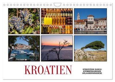 Kroatien - Streifzüge durch atemberaubende Kulturlandschaften (Wandkalender 2026 DIN A4 quer), CALVENDO Monatskalender