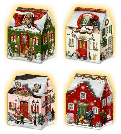 Mini-Adventskalender - Happy Christmas Houses