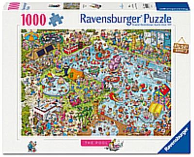 Erwachsenenpuzzle 1000 Teile - Ray Nicholson - Der Pool