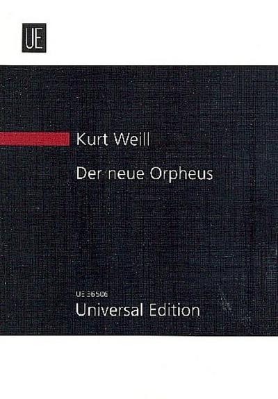 Der neue Orpheus op.16für Sopran, Violine und Orchester