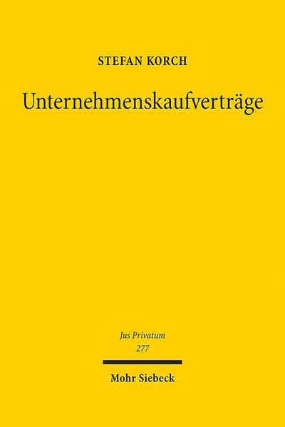 Unternehmenskaufverträge