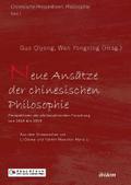 Neue Ansätze der chinesischen Philosophie