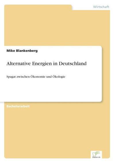 Alternative Energien in Deutschland