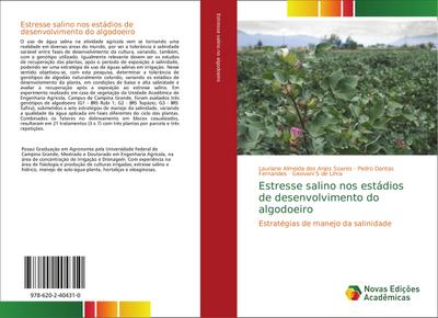 Estresse salino nos estádios de desenvolvimento do algodoeiro