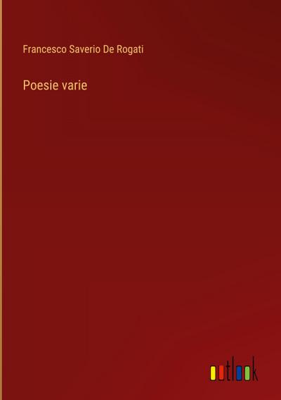 Poesie varie