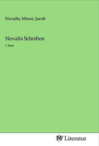 Novalis Schriften