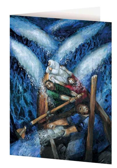 3er-Set Grußkarten »Nada te turbe«